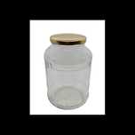 6x Szklany Słoik 1500ml ze złotą zakrętką