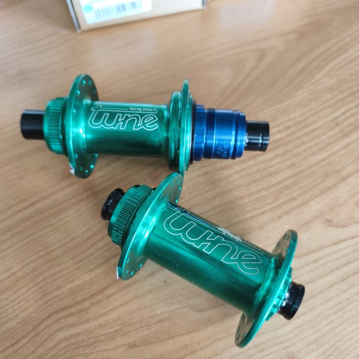 Komplet piast TUNE ClimbHill KillHill CL Boost SRAM XD zielone 28H