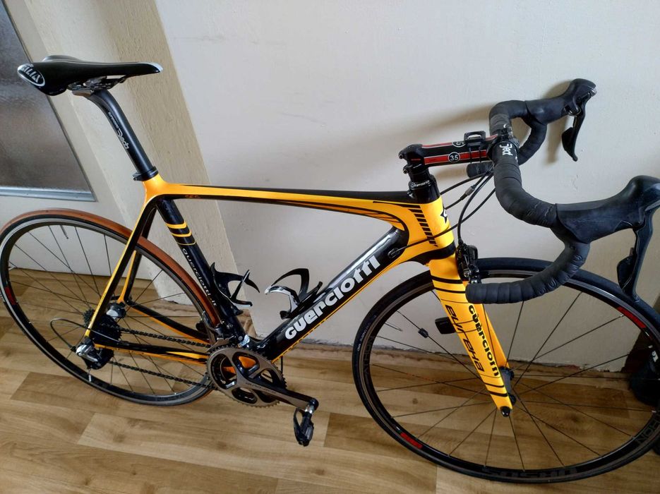 Rower Guerciotti, Dura-Ace, najwyższa półka, 2x Koła karbonowe, części