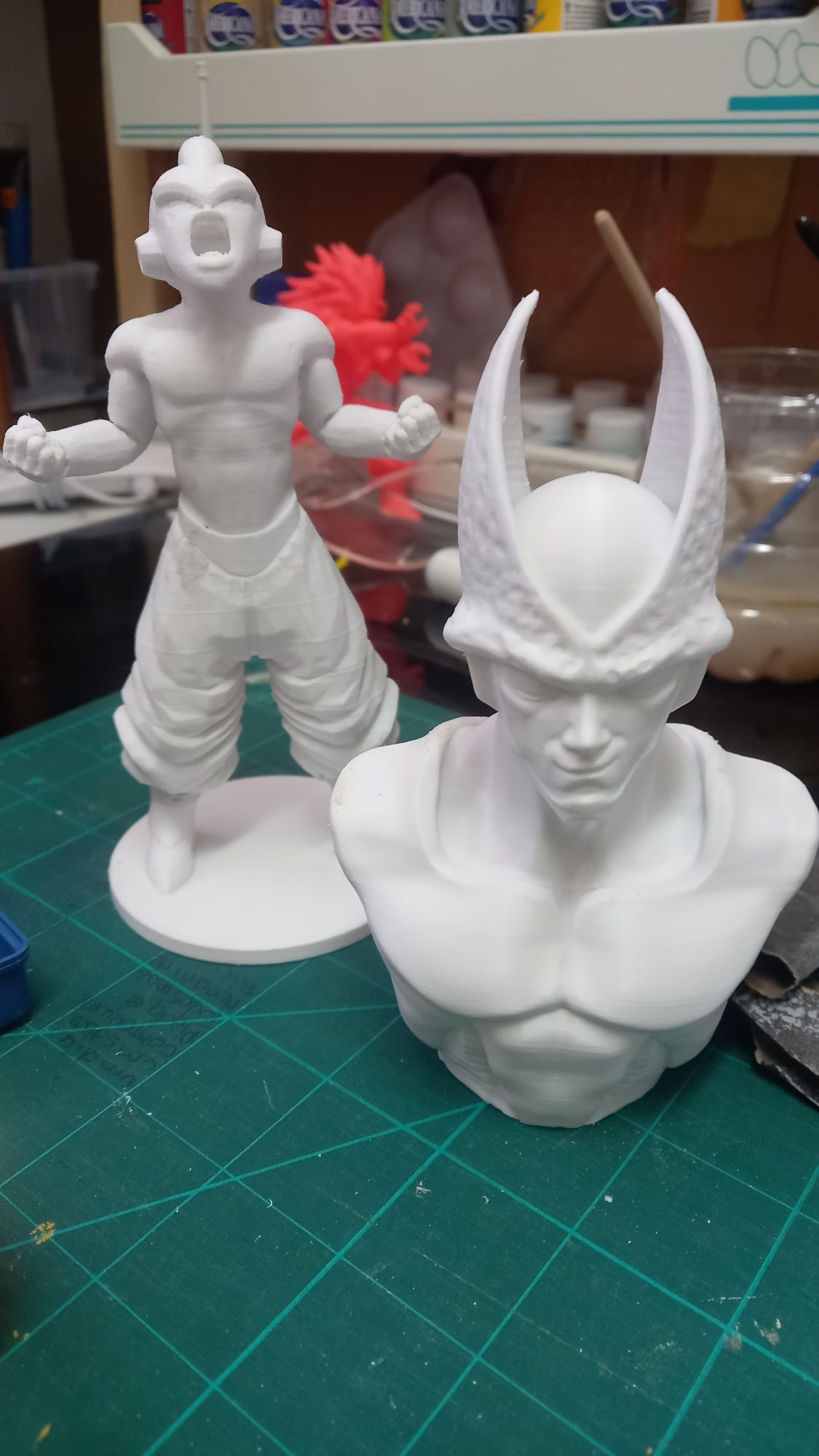 Figuras de ação impresso em 3D bonecos