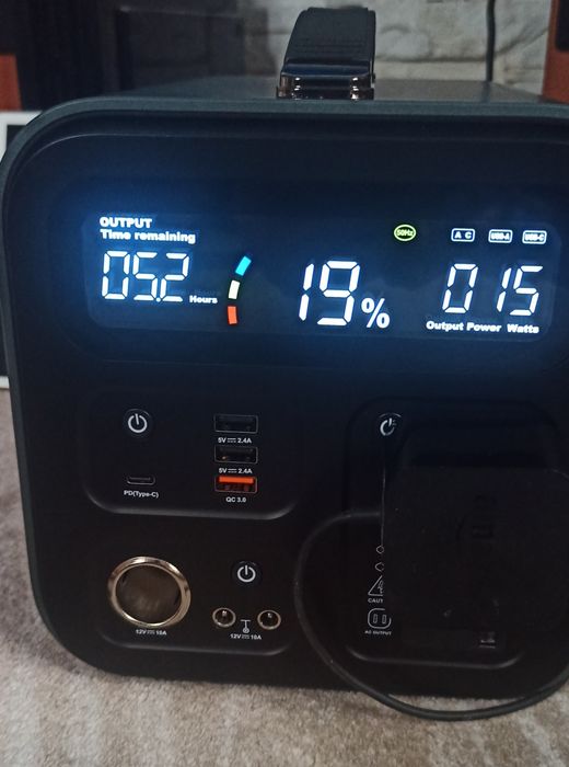 Портативна електростанція 500 wh чиста синусоїда