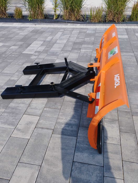Pług śnieżny z mocowaniem na wózek widłowy 150cm lekki wysyłka