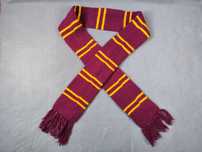 Шарф Гриффиндор (Gryffindor) с бахромой HP, Гарри Поттер