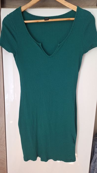 Mini sukienka prążek