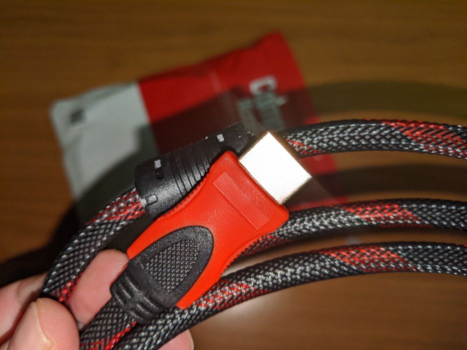 Кабель HDMI-HDMI Havit Gold 1.4 black 1.5М