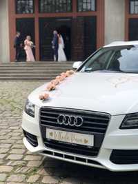 BIAŁE Audi do Ślubu - Tanio - Wesele - Auto - Limuzyna samochód