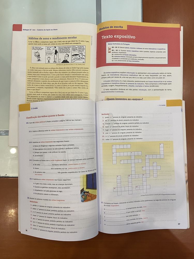 Caderno de Atividades Português 8° Ano