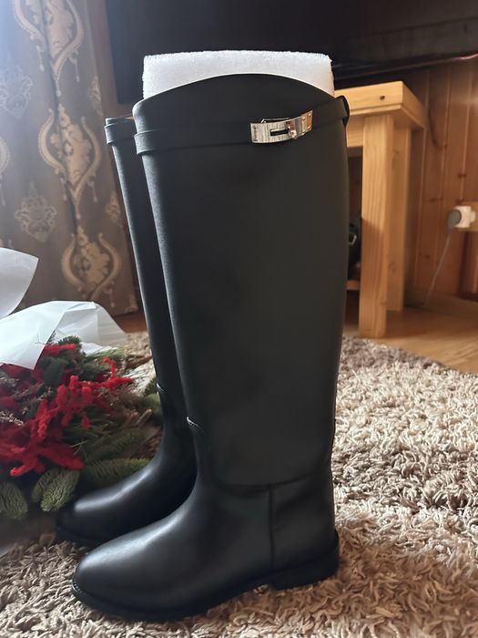 Чоботи,сапоги в стилі Hermes Kelli