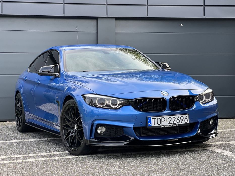 BMW Seria 4 BMW F36 420d XDrive M Sport "Estoril BLUE"