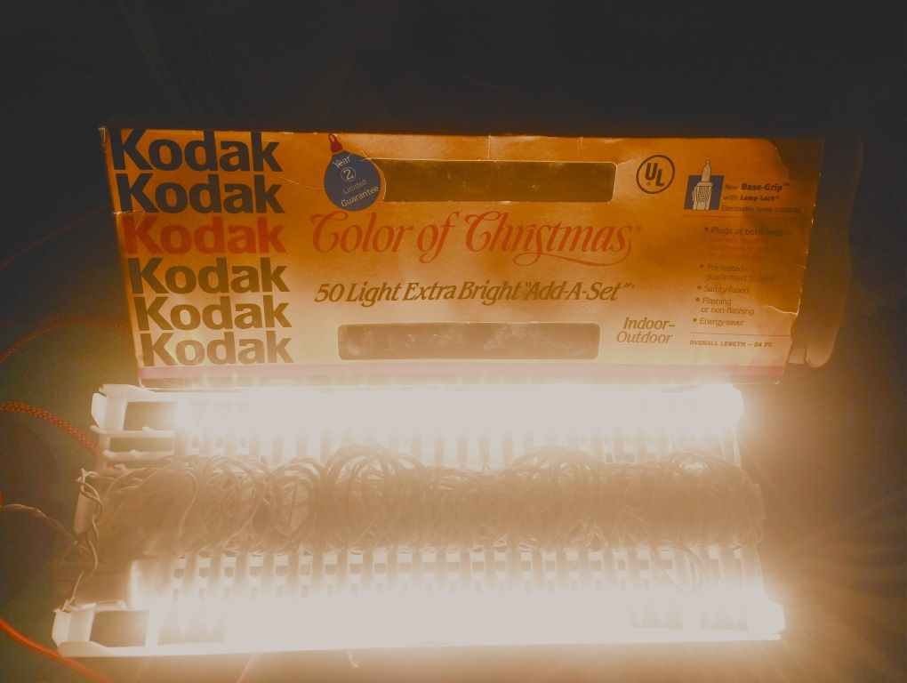 Światełka dekoracyjne/choinkowe Kodak 50-lampkowe