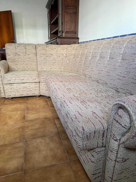Sofá canto 4/5 lugares