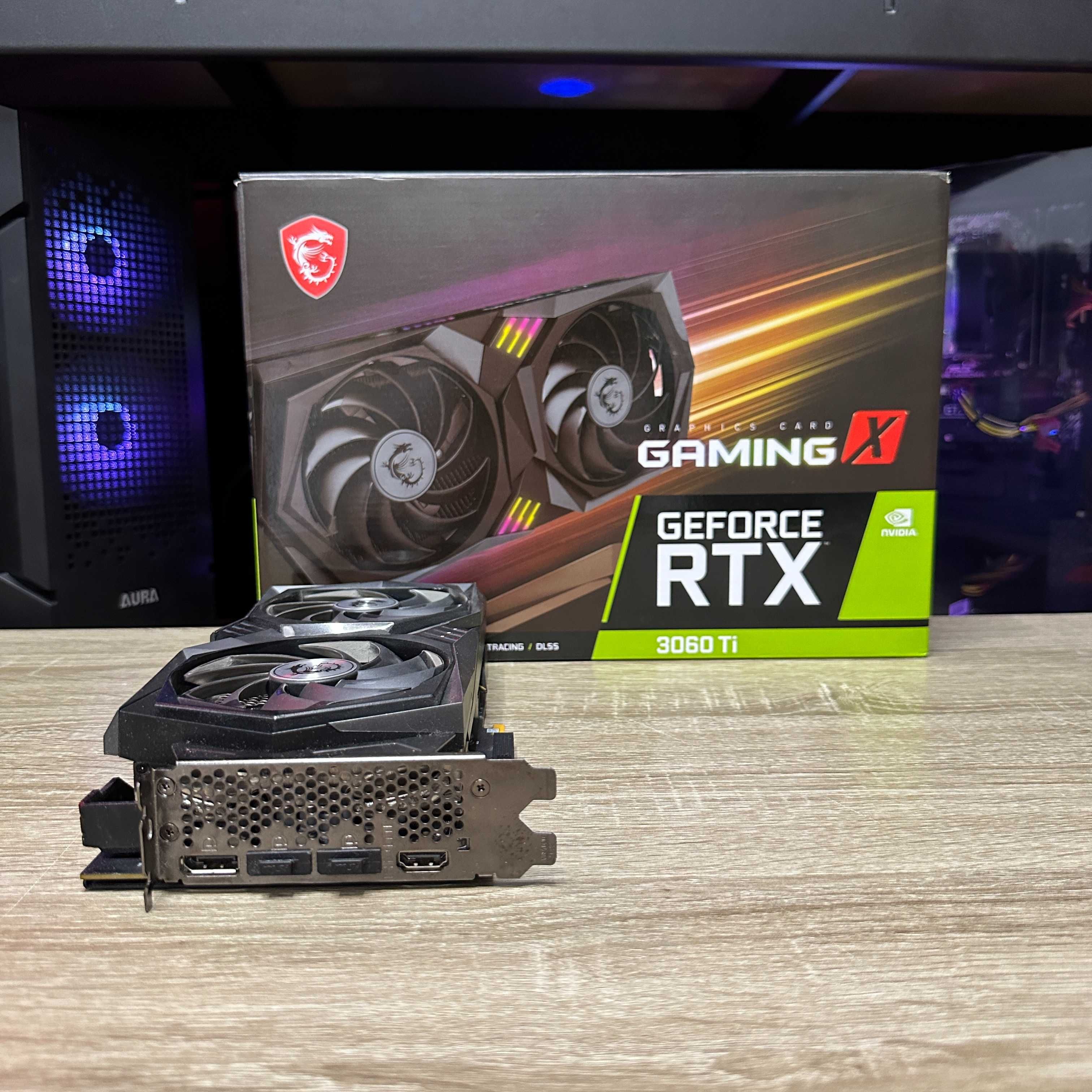 Відеокарта MSI GAMING X RTX3060Ti 8Gb Гарантія