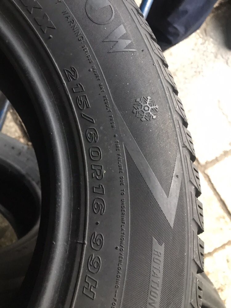 215/60/16 R16 Maxis Presa Snow 2шт зима