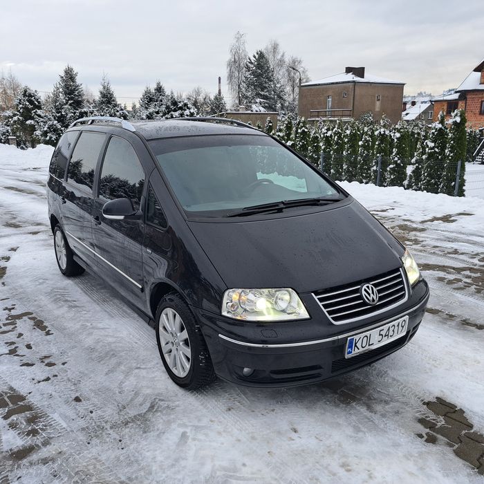 VW Sharan 2.0 TDI (140KM) 7-Osobowy, Skóra, DVD, Po Dużym Serwisie!