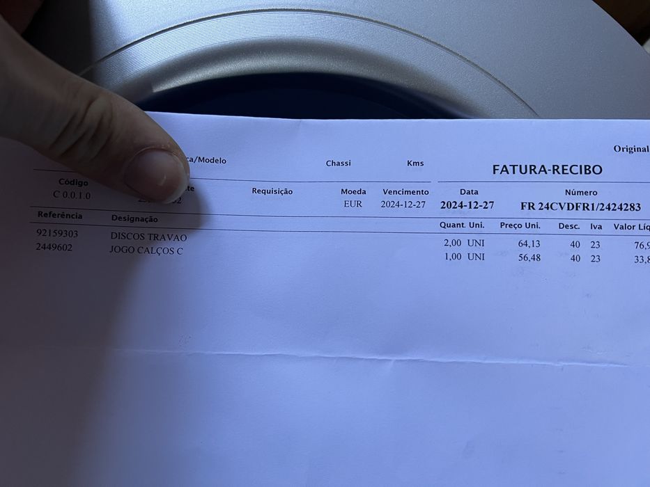 Ford S-Max discos /sensor pneus