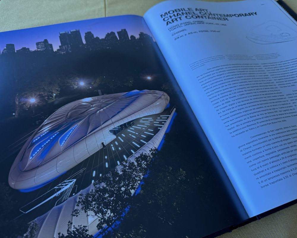 Grande e raro livro Arquitetura Zaha Hadid