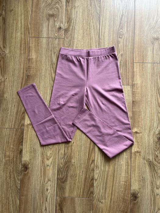 Legginsy 4F na 164 cm, S, XS, nowe, bez metki, pudrowy róż