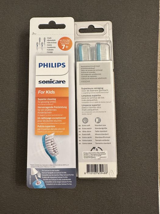 Насадка для електричної зубної щітки Philips Sonicare For Kids HX6034