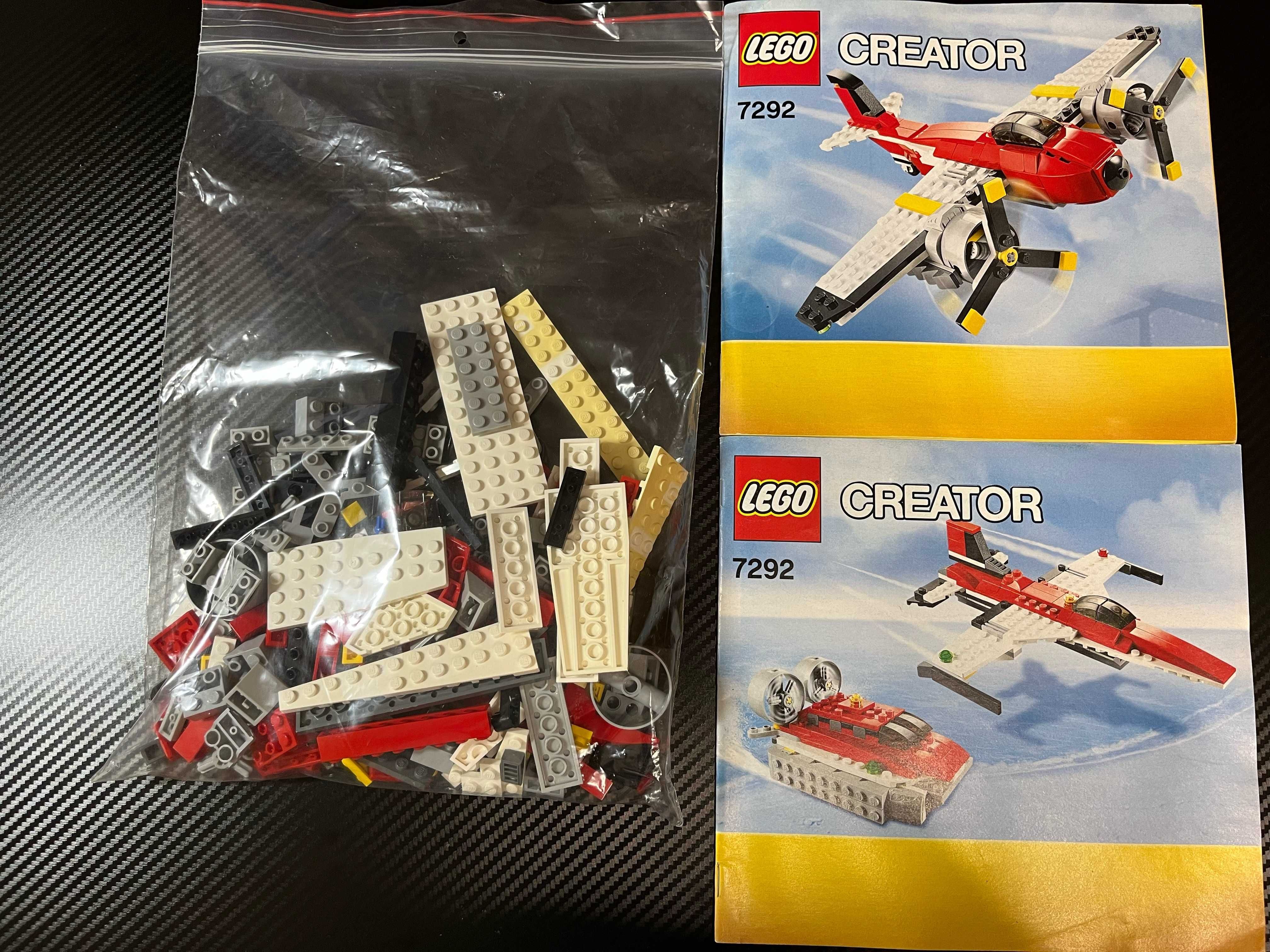 Lego Creator 7292, 3 w 1 śmigłowiec - kompletny