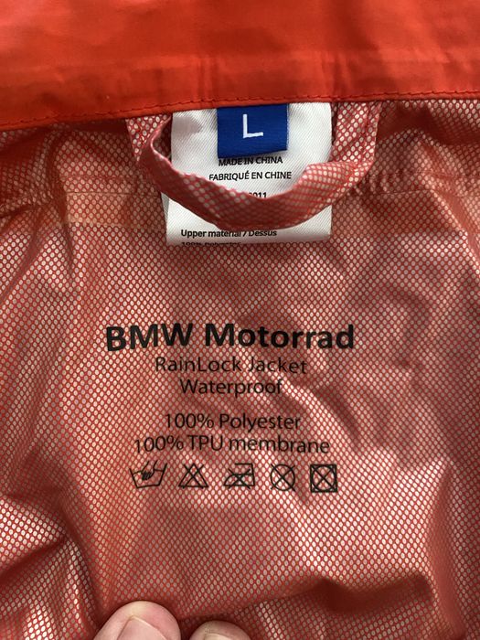 Bmw Motorrad rain lock jacket - impermeável 100% à prova de água