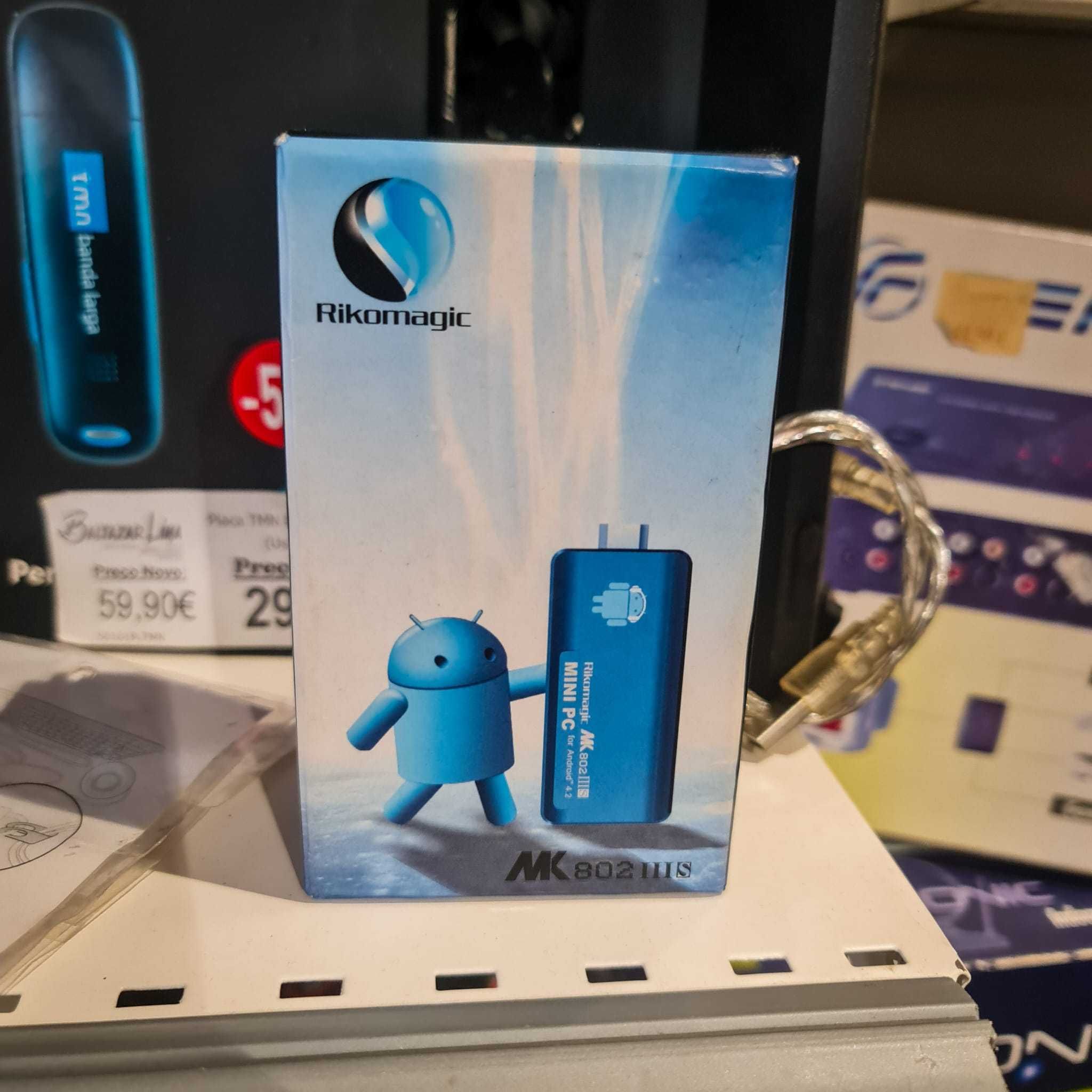 Mini PC Android HDMI – Rikomagic MK802 IIIS (Velleman)