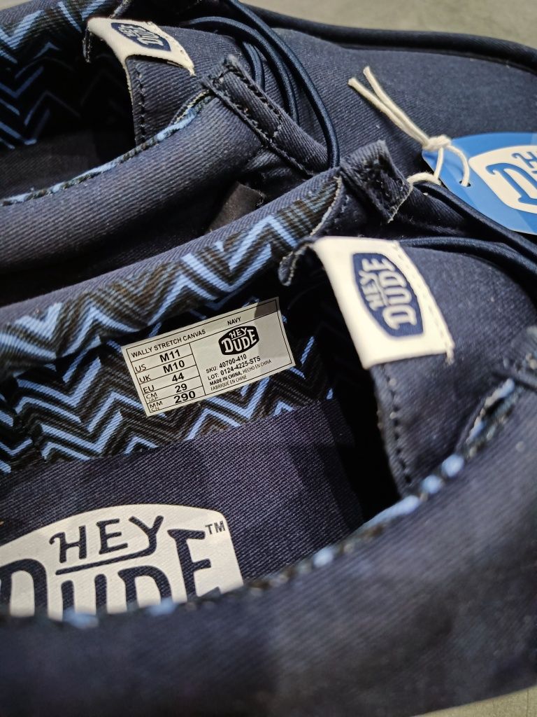 Мокасины Hey Dude Size 44 Original