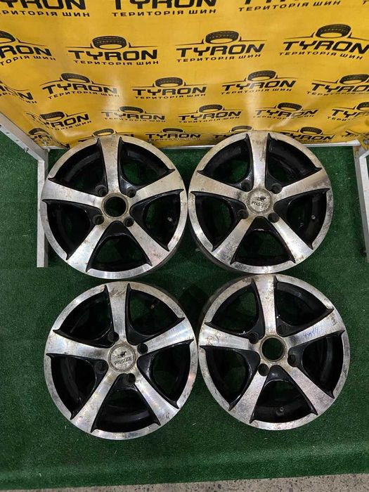Титанові диски R14 4*114.3 6J ET35 DIA56 комплект