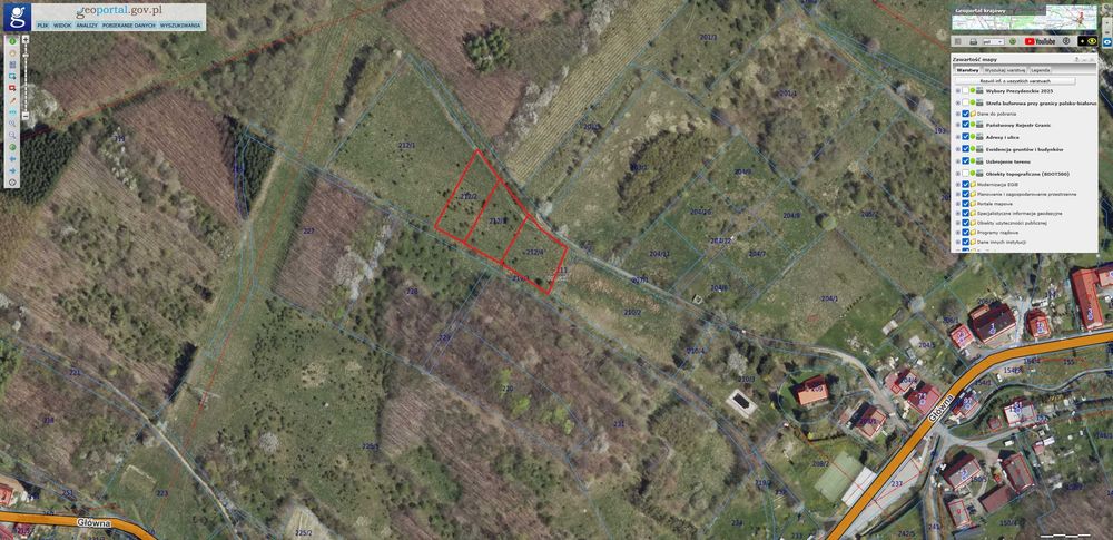 Działka budowlana pod Trójgarbem - Lubomin 1000m2 - bez pośredników.