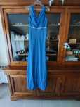 Vestido de gala/Baile de finalistas azul da marca LAONA