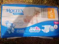 Подгузники 3 размер,4-10 кг.!фирма moltex.