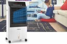 oneConcept wentylator klimatyzator nawilżacz powietrza 65W pilot