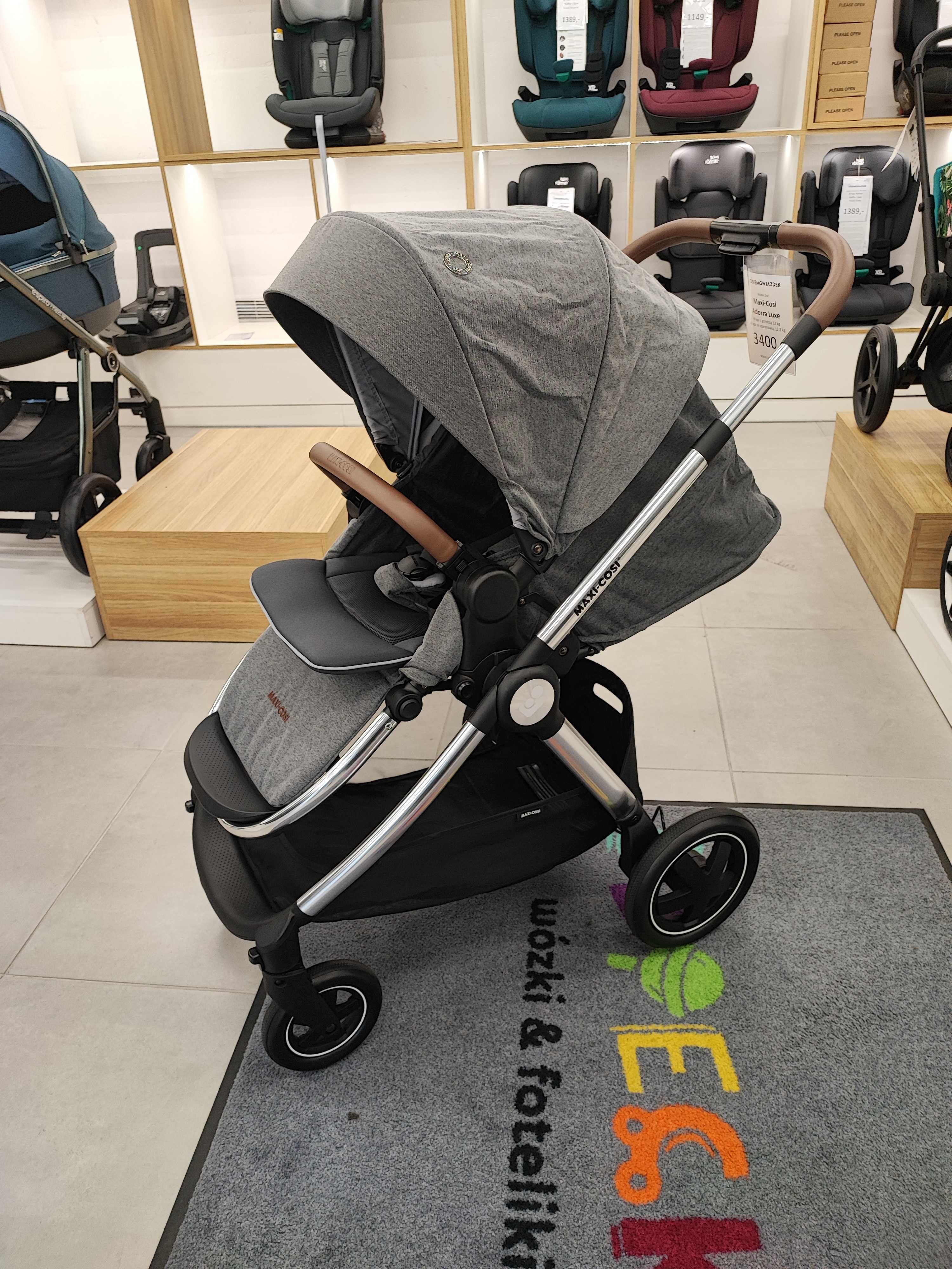 Nowy wózek 2w1 Maxi Cosi Adorra Luxe- paragon, gwarancja