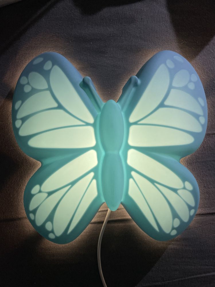 Lampka motyl ikea