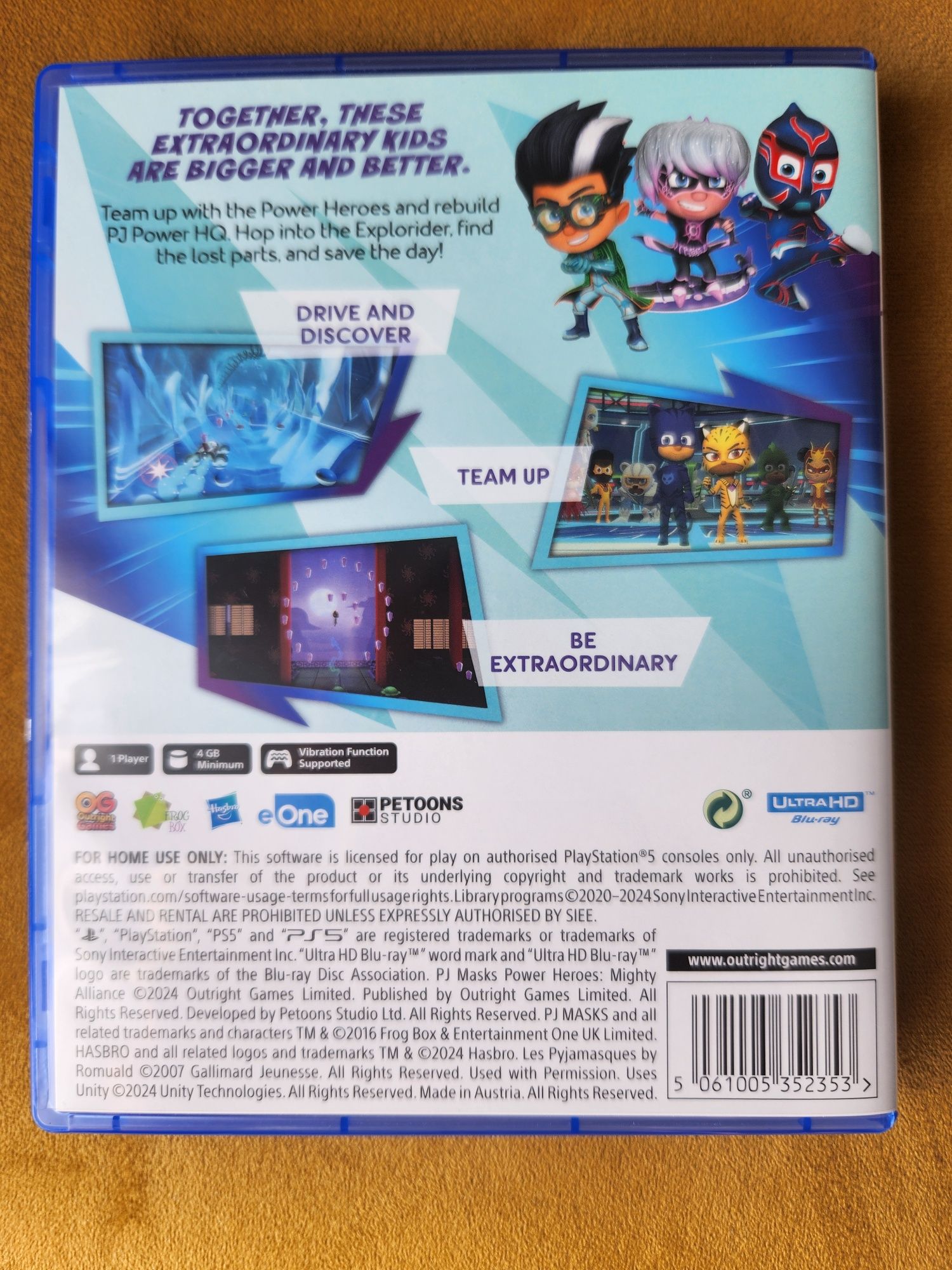 Gra Pidżamersi PJ Masks Power Heroes Mighty Alliance PS5