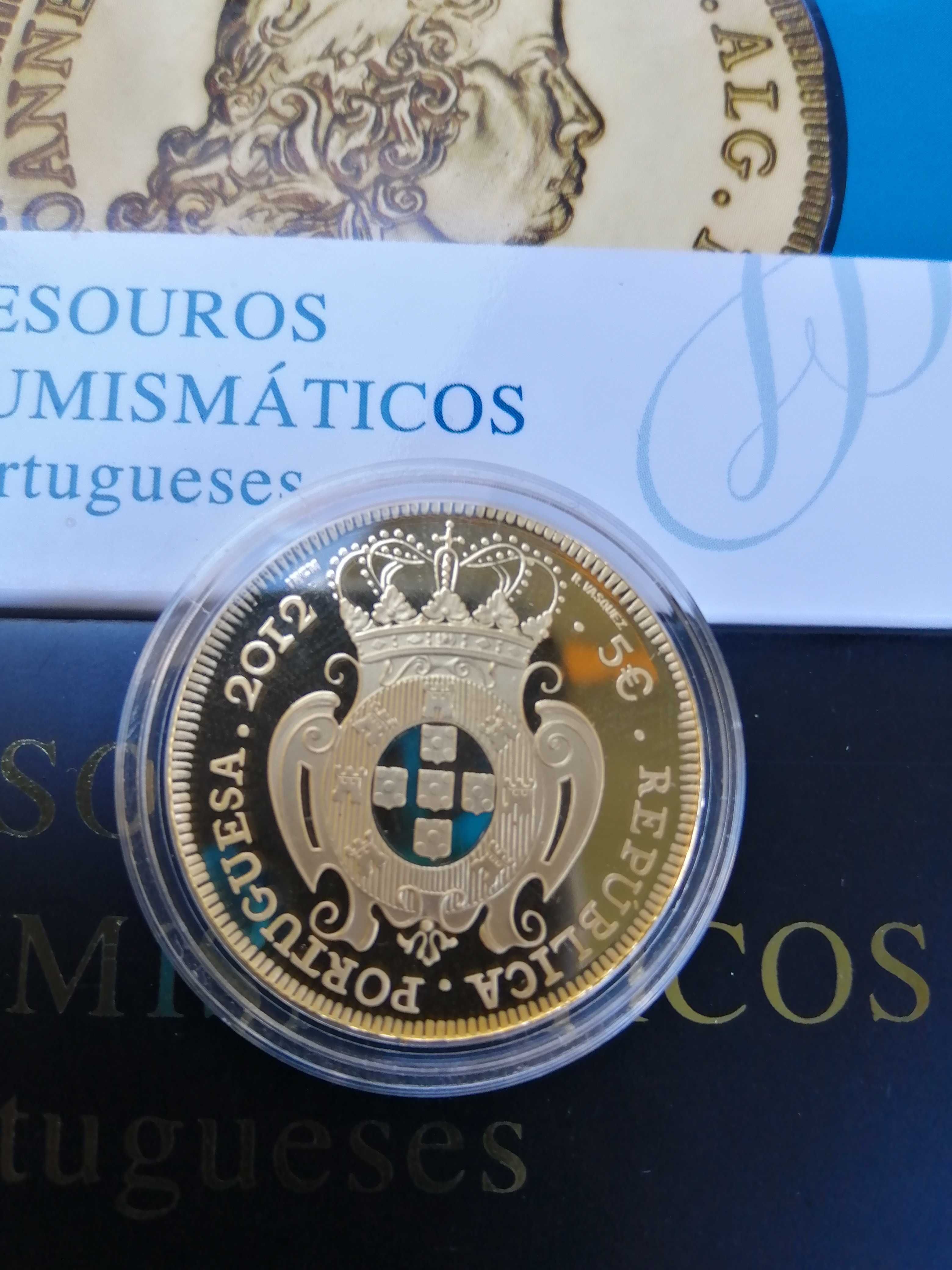 Moedas de ouro de 5,00 euros