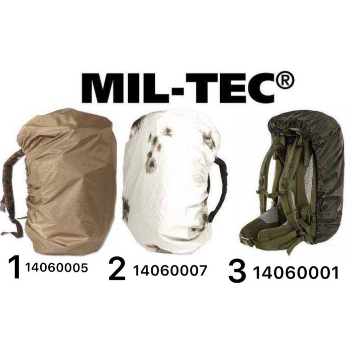 Захисний чохол для рюкзака Mil-Tec 130Л RipStop тактичний Німеччина