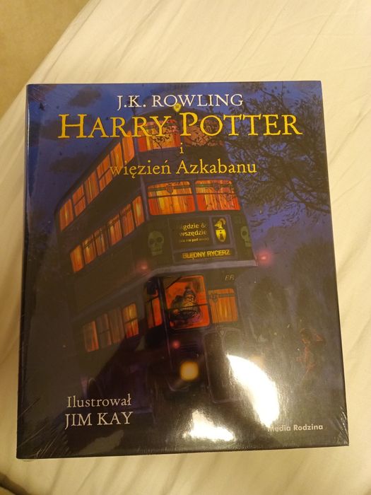 Harry Potter i Więzień Azkabanu ilustrowana nowa w folii