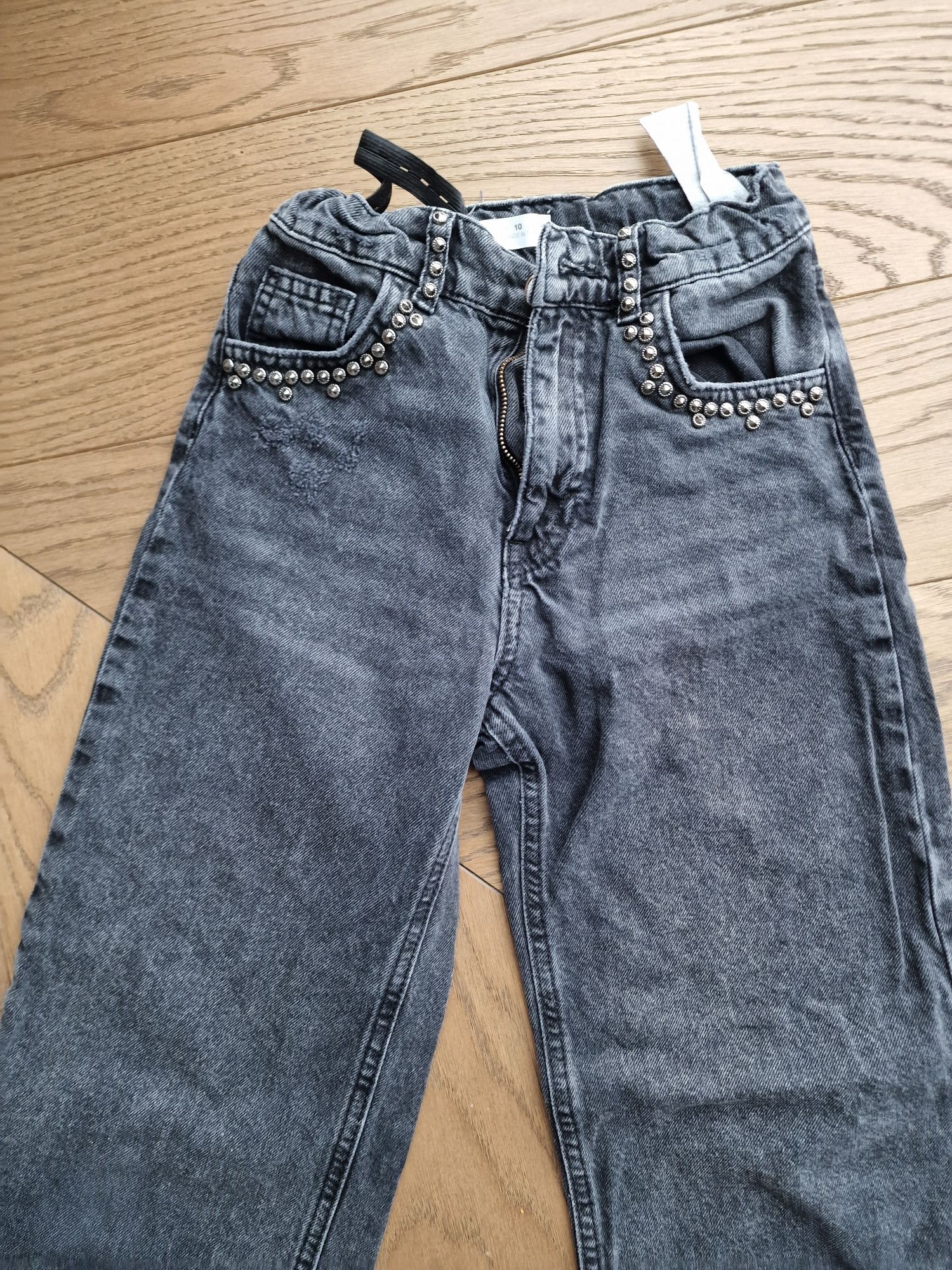 Spodnie jeansowe zara 140