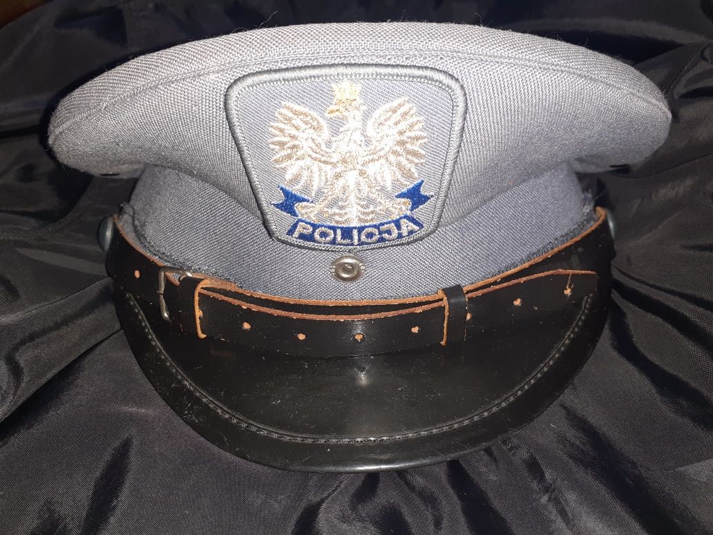 Czapka garnizonowa policja