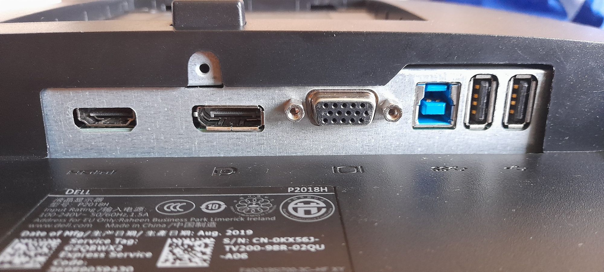 Monitor Dell P2018h