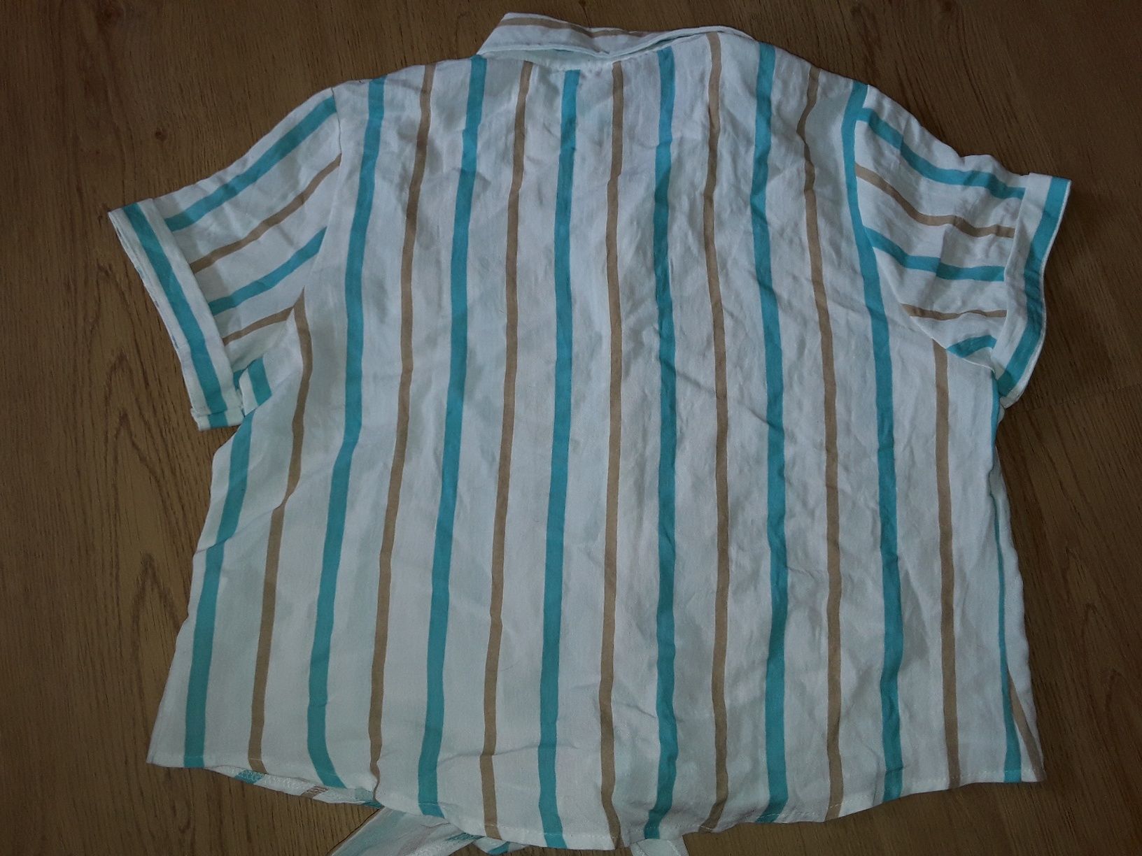 Blusa nova com pontas para dar nó tam. XL