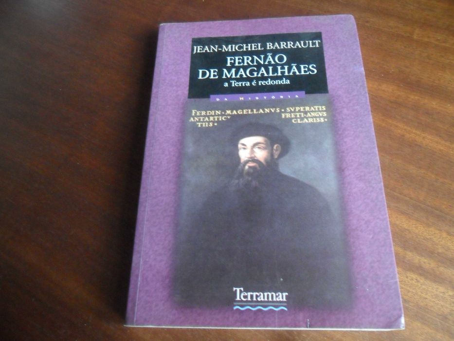 "Fernão de Magalhães" de Jean-Michel Barrault - 1ª Edição de 1998