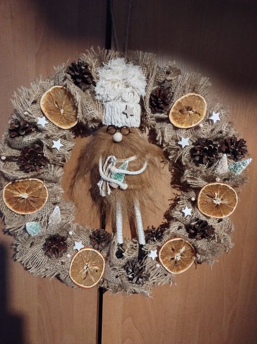 Wianek jesienno świąteczny