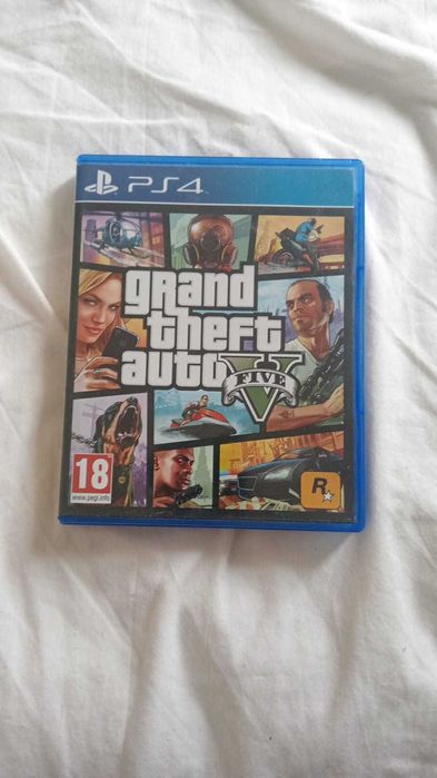 GTA5 para ps4 DVD