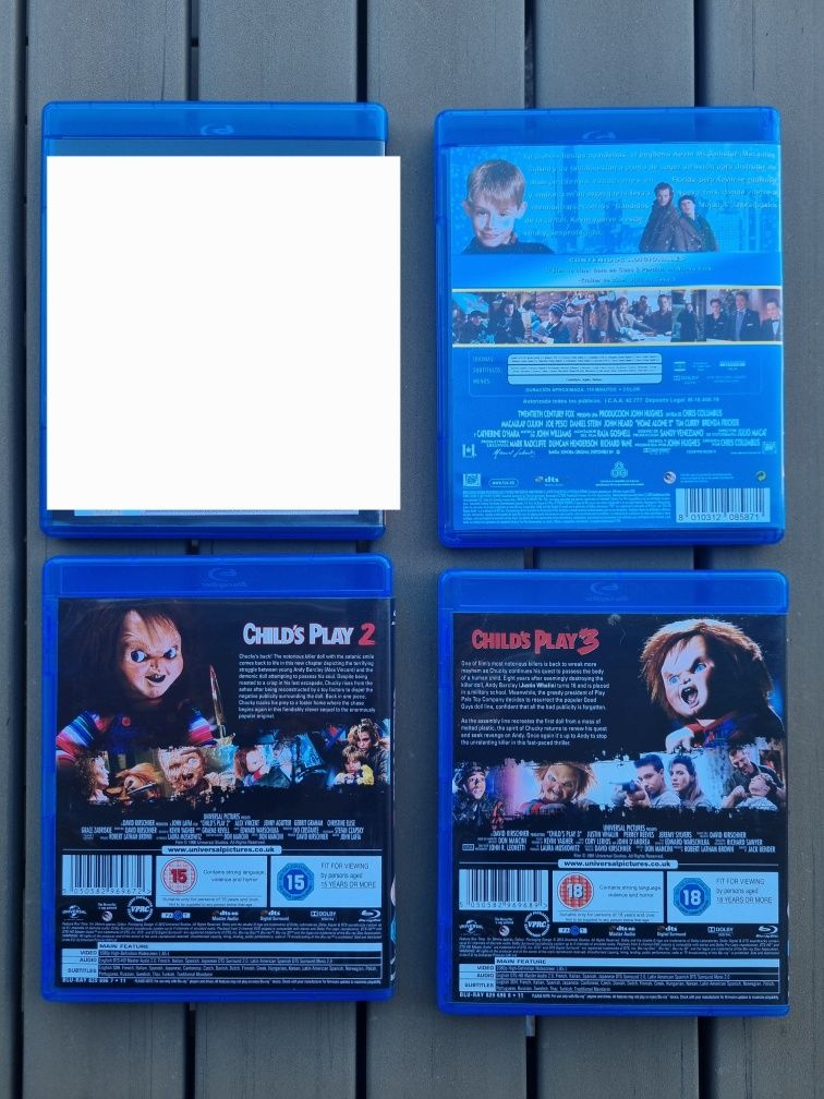 Blu-Ray Chucky Home Alone 2 filmes