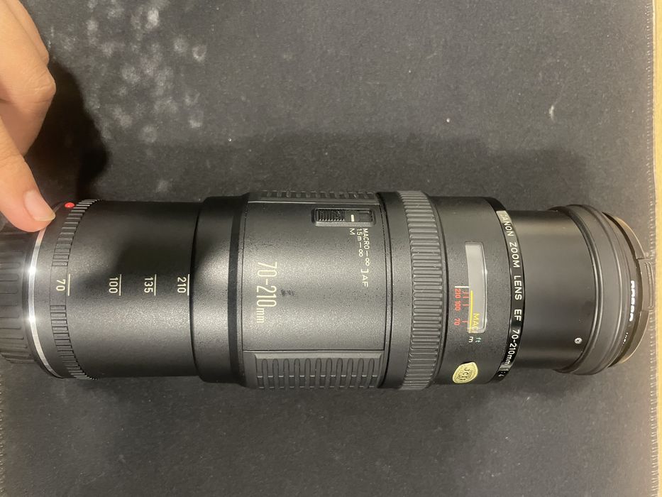 lente canon 70-210 mm