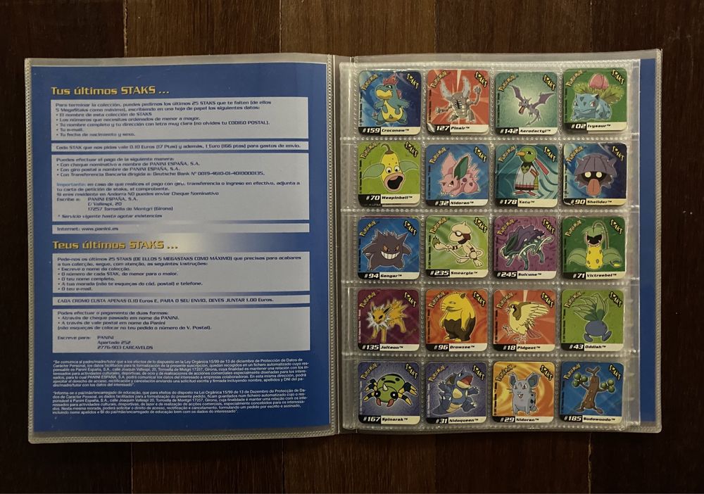 Pokémon Staks coleção