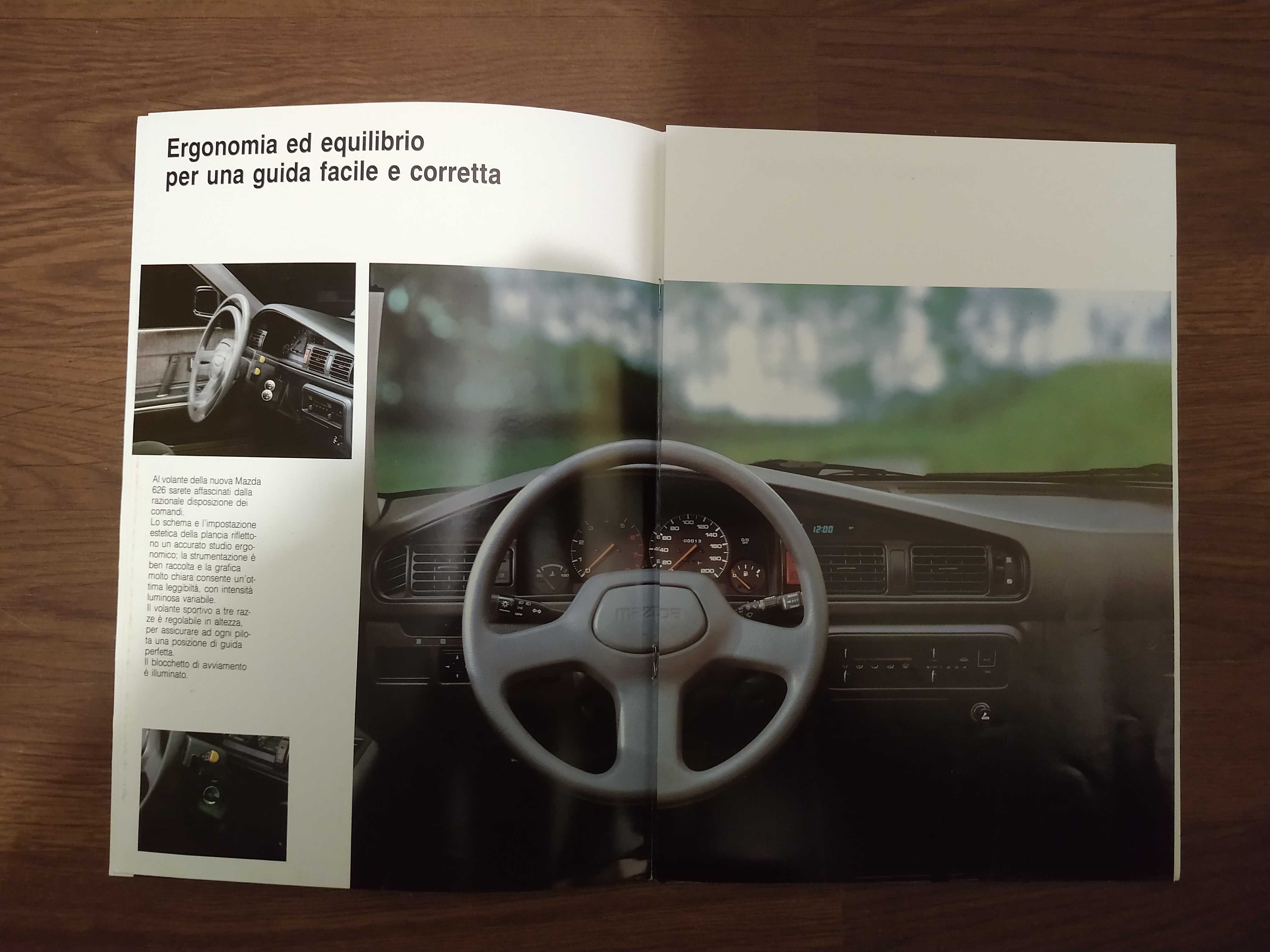 Prospekt Mazda 626 - 1987 rok