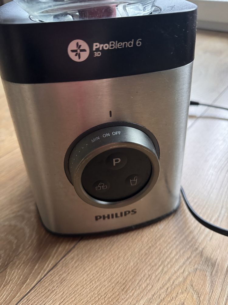 Blender kielichowy PHILIPS HR3655/00 stan idealny