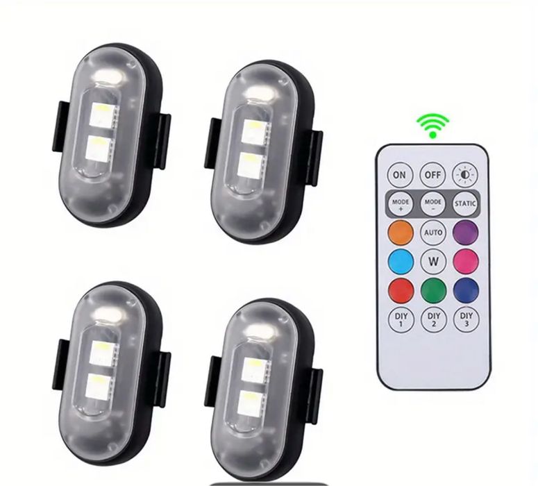 Страбоскопи/підсвітка на мотоцикла або машину